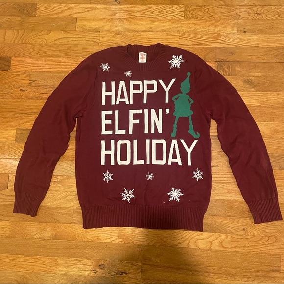 Men’s Ugly Christmas Sweater - Large - Picture 1 of 3